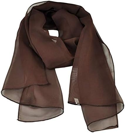 Classy plain chiffon scarf