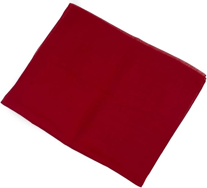 Classy plain chiffon scarf