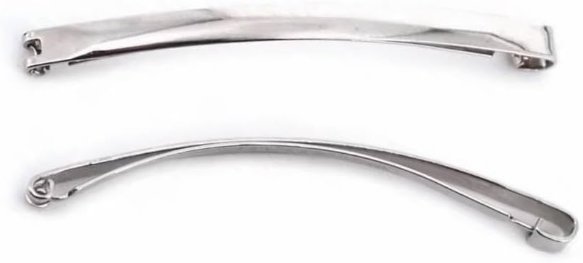 4pcs Single Bar Barrettes