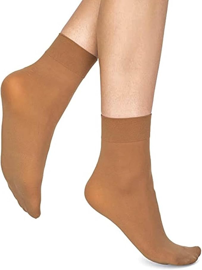 3 pair Soft Opaque Anklet Socks