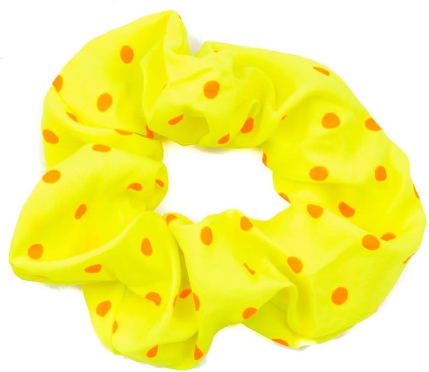Polka dot scrunchies
