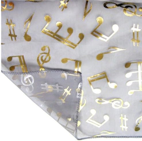 musical notes Lightweight scarf