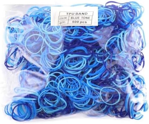 500pcs Mini hair elastic bands