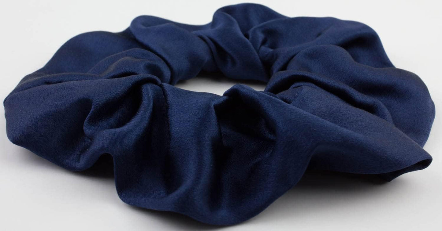 Large pure silk scrunchies