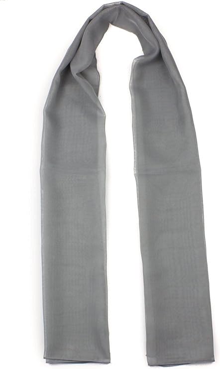 Classy plain chiffon scarf
