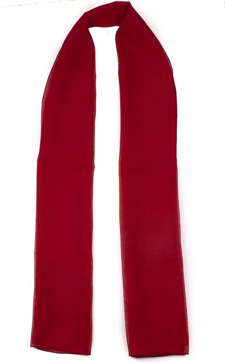 Classy plain chiffon scarf