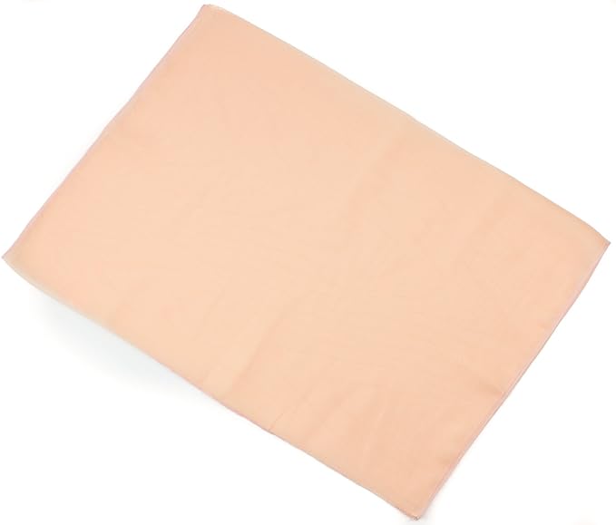 Classy plain chiffon scarf