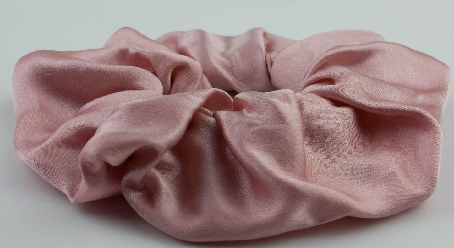 Large pure silk scrunchies