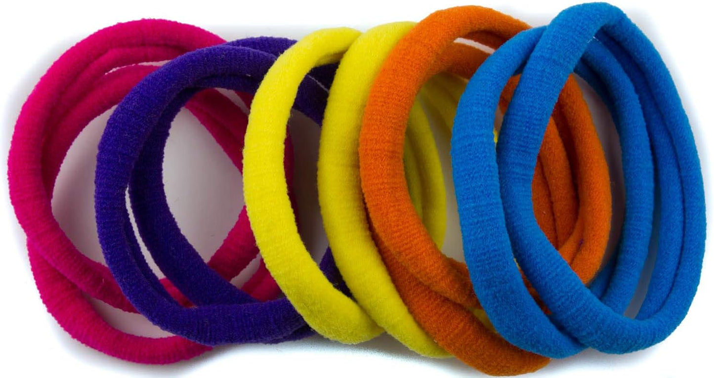 Set of 10pcs plain jersey large elastic