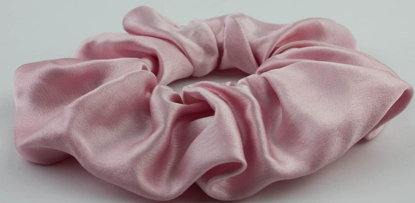 Large pure silk scrunchies
