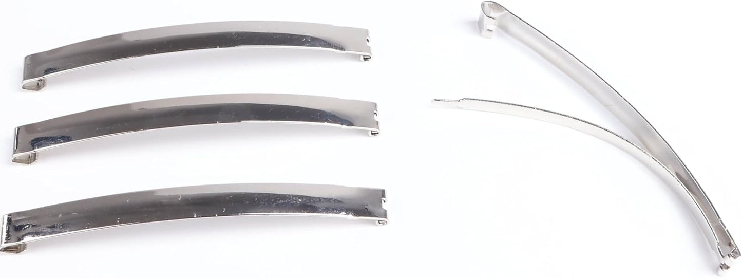 4pcs Single Bar Barrettes