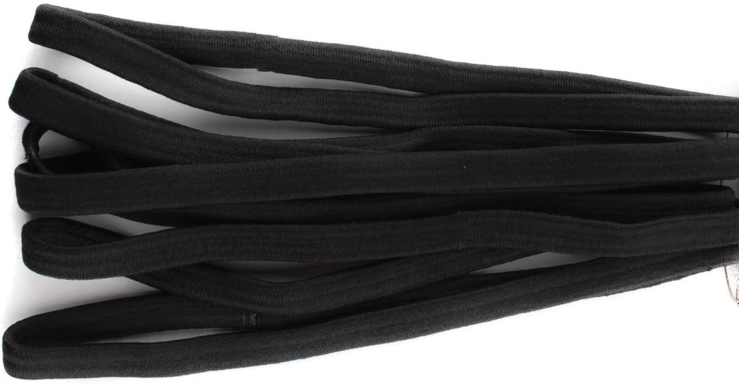 Pack of 6 unisex elastic bands 10mm (1cm)