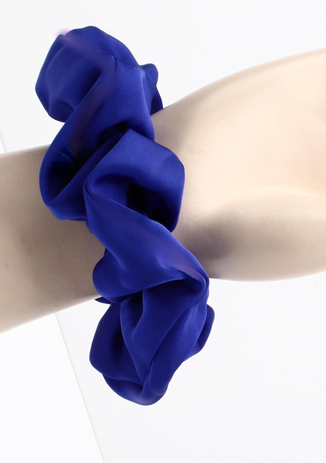 Large luxurious satin hair tie