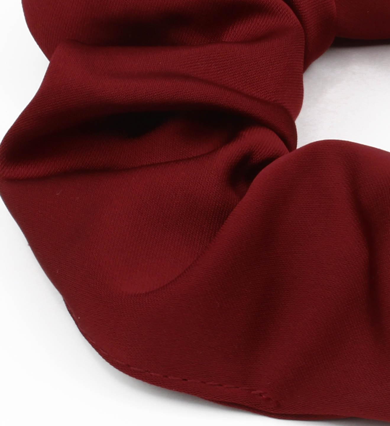 Large luxurious satin hair tie