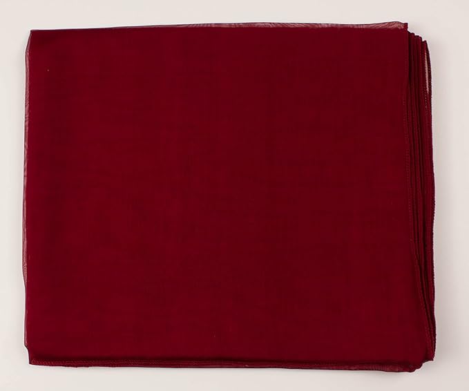 Classy plain chiffon scarf