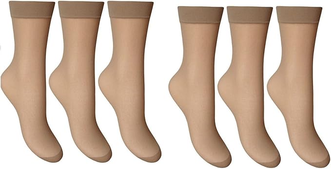 Soft Silky Smooth Sheer Anklet Socks