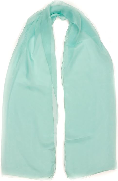 Classy plain chiffon scarf