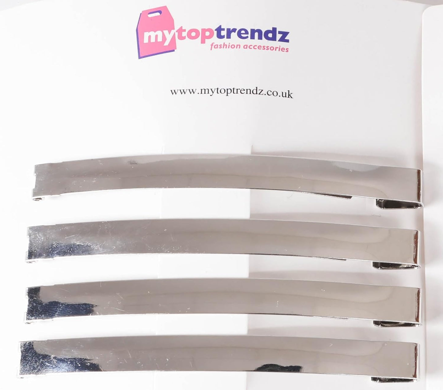 4pcs Single Bar Barrettes