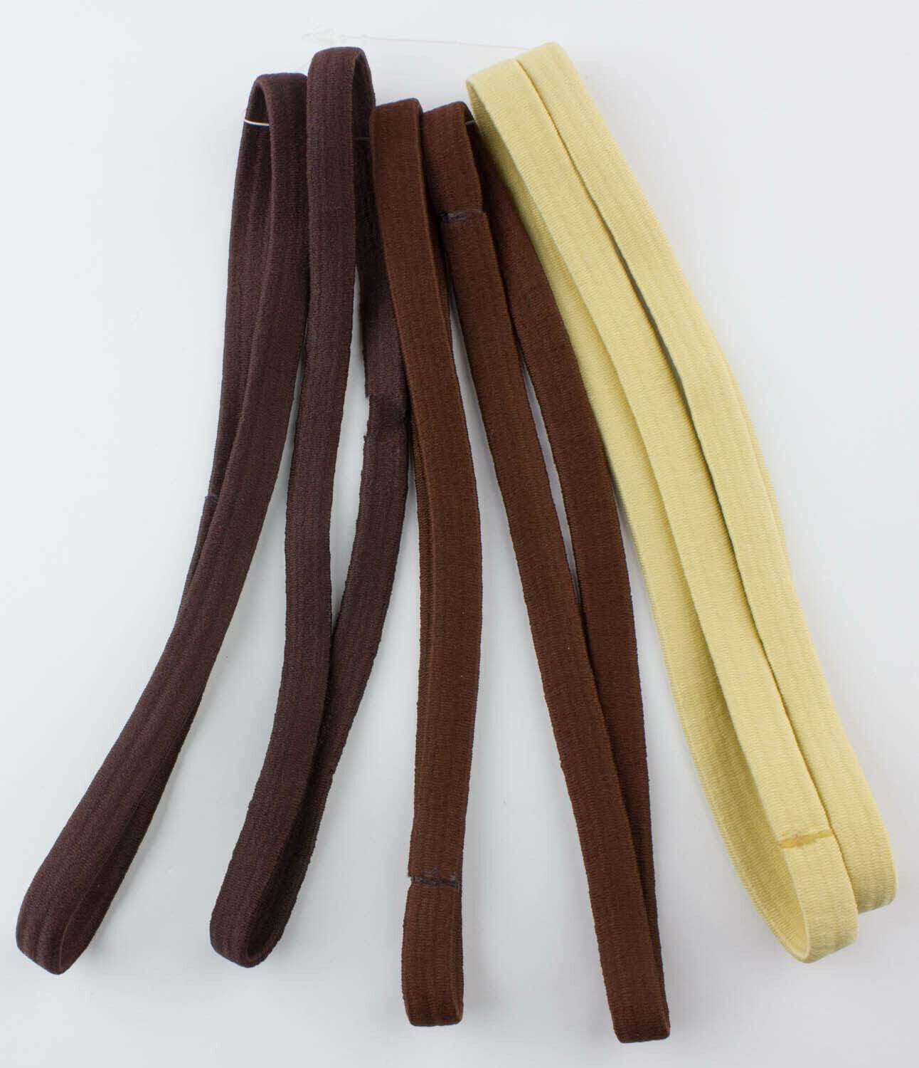 Pack of 6 unisex elastic bands 10mm (1cm)