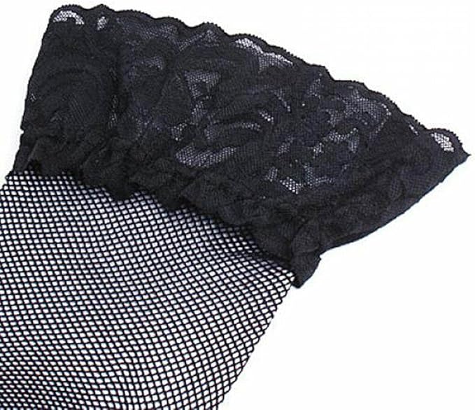 Fishnet holdups Silicon Lace Top Stocking