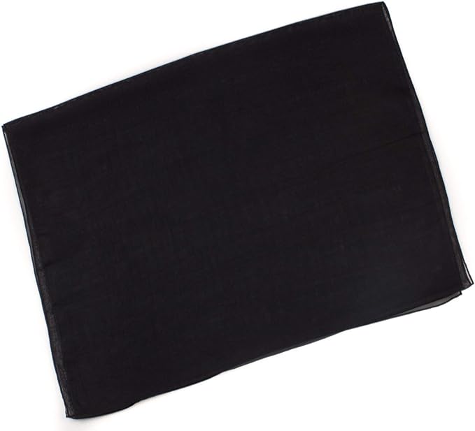 Classy plain chiffon scarf