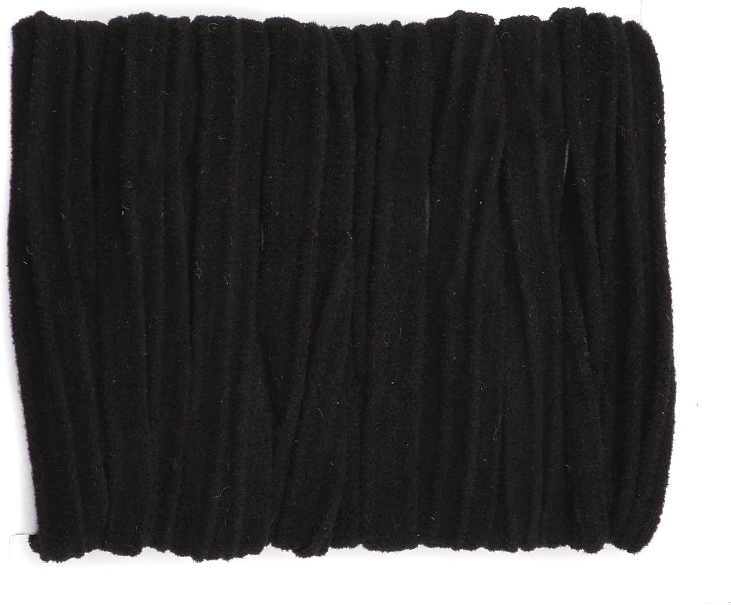 8pcs ribbed ponytail bands