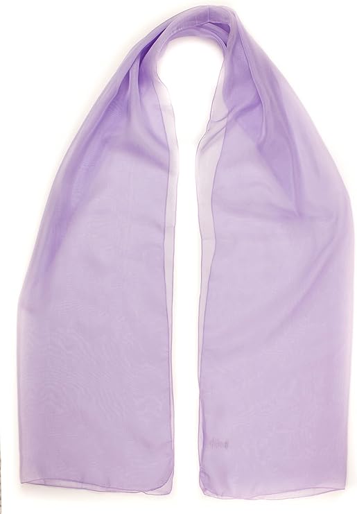 Classy plain chiffon scarf