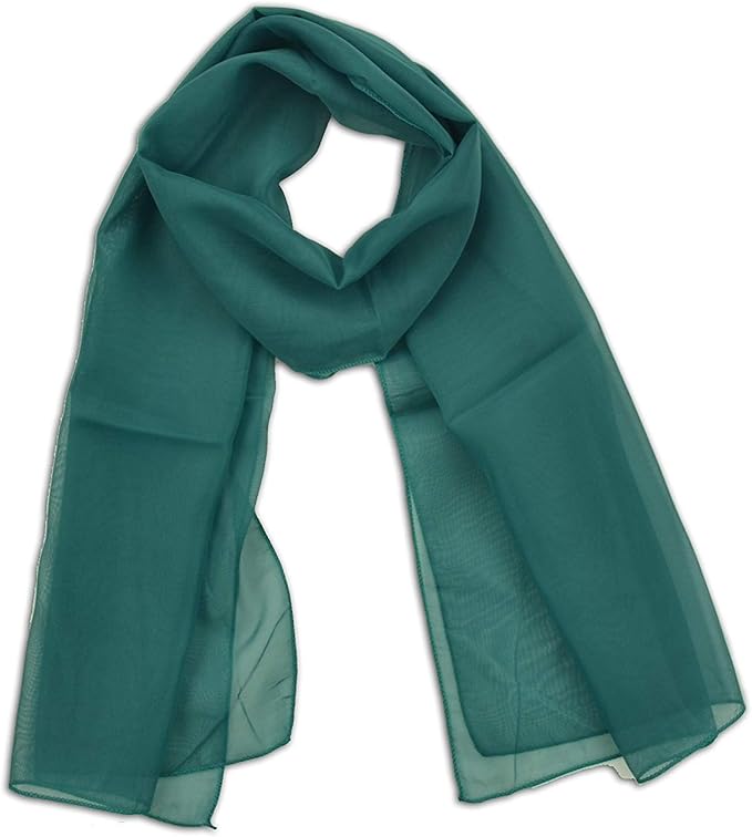 Classy plain chiffon scarf