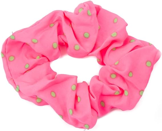 Polka dot scrunchies
