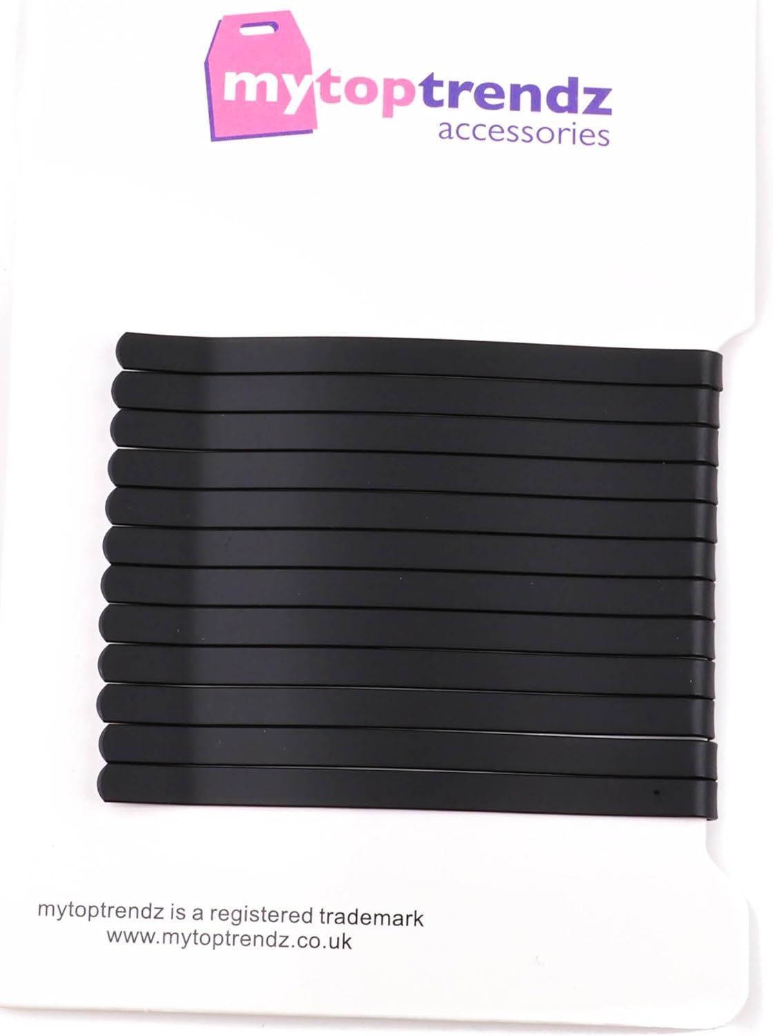 Pack of 12 jumbo curved boddy pins-6cm