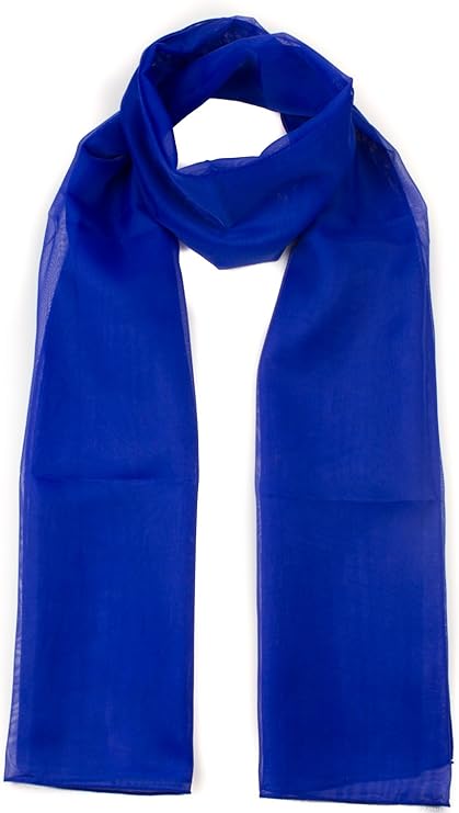 Classy plain chiffon scarf