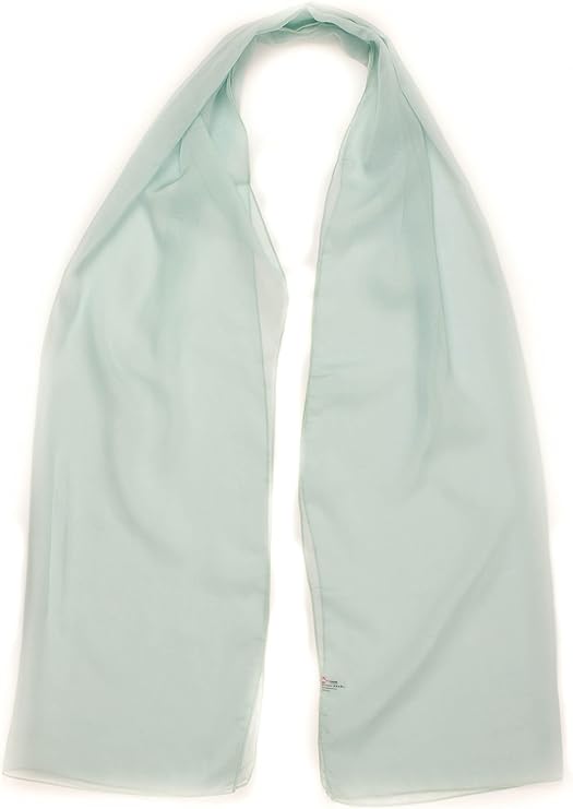 Classy plain chiffon scarf