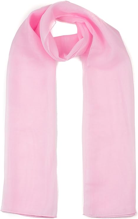 Classy plain chiffon scarf