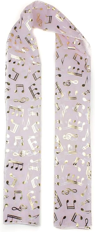 musical notes Lightweight scarf