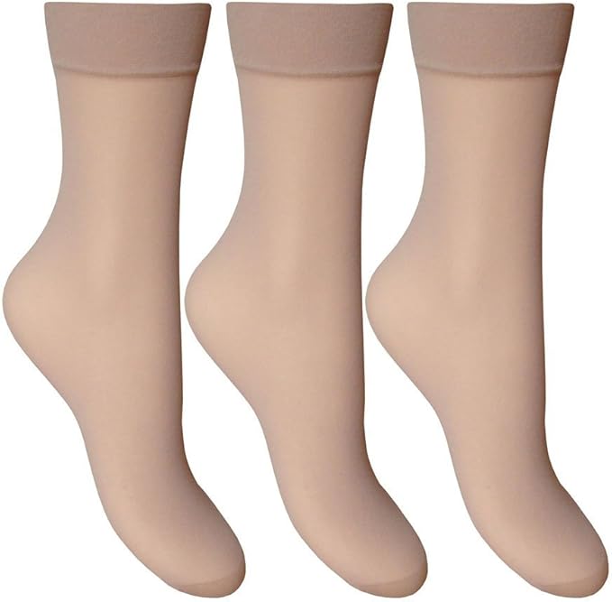 Soft Silky Smooth Sheer Anklet Socks