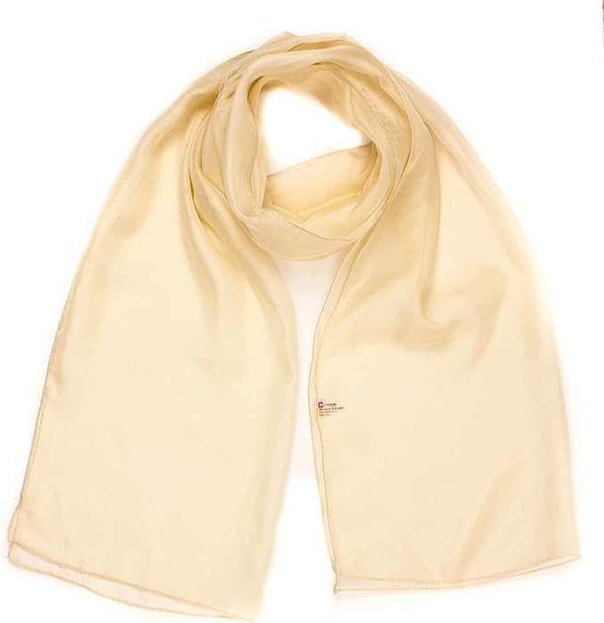 Classy plain chiffon scarf
