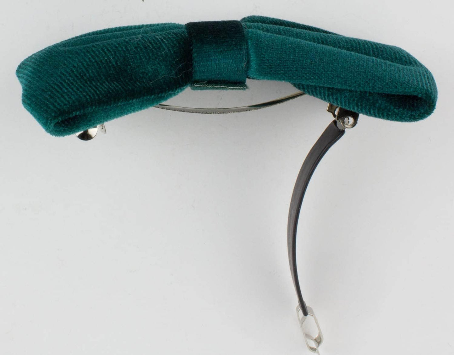 Pair of velvet bow hair clip