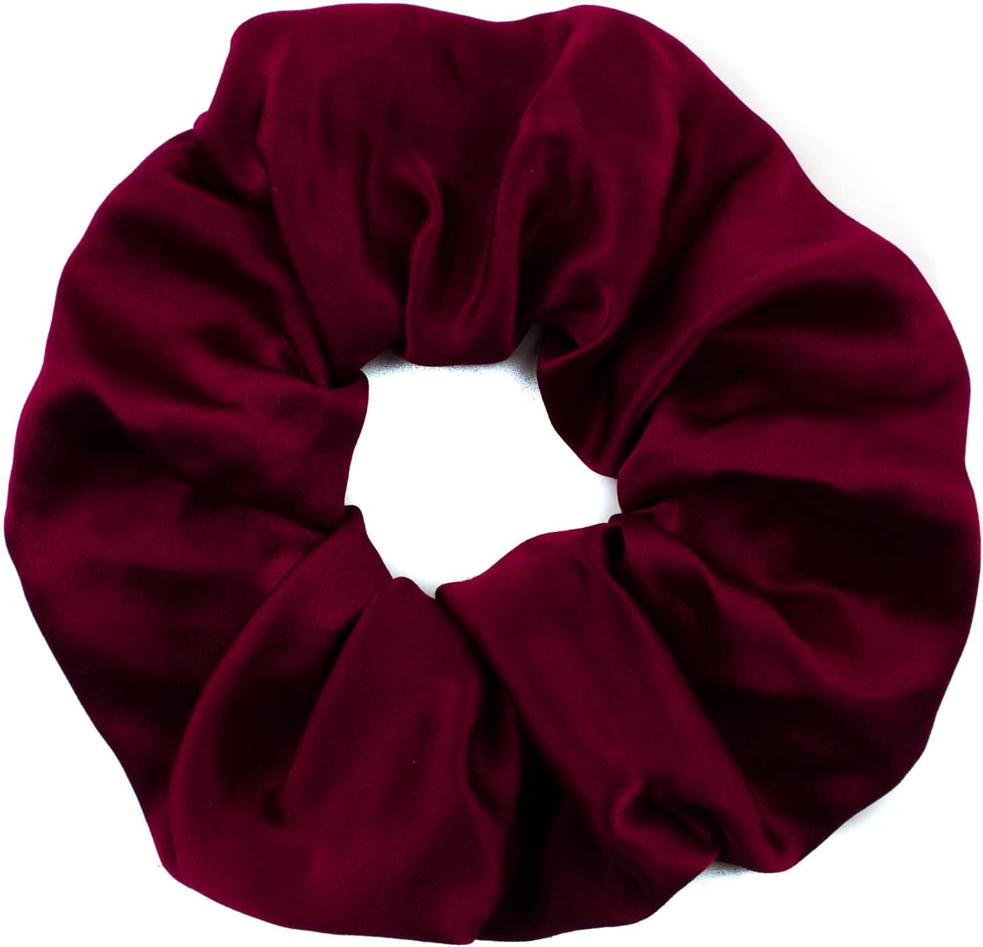 Large pure silk scrunchies