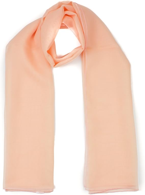 Classy plain chiffon scarf