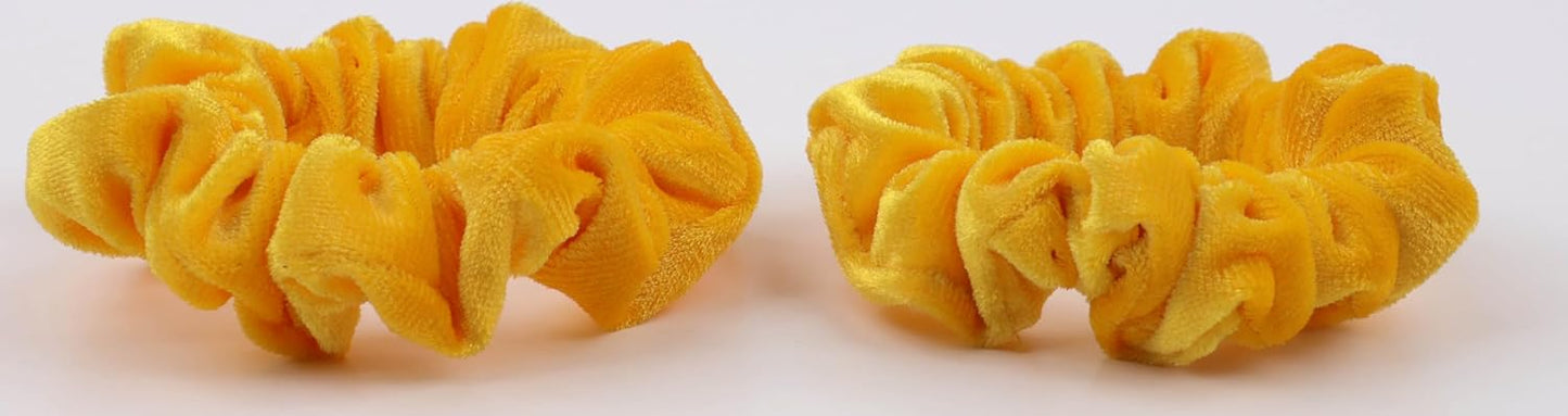 2pcs premium velvet small scrunchies