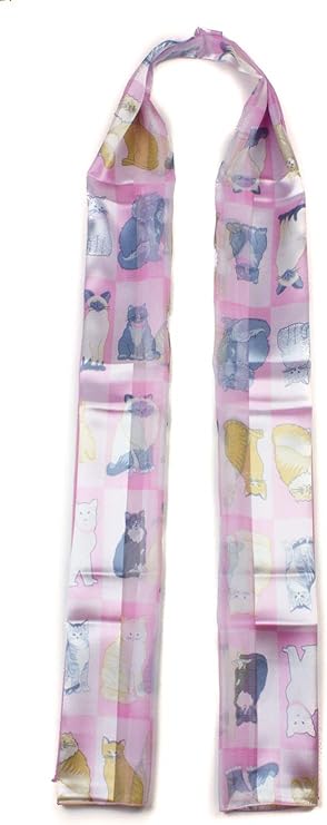 Cat printed scarves