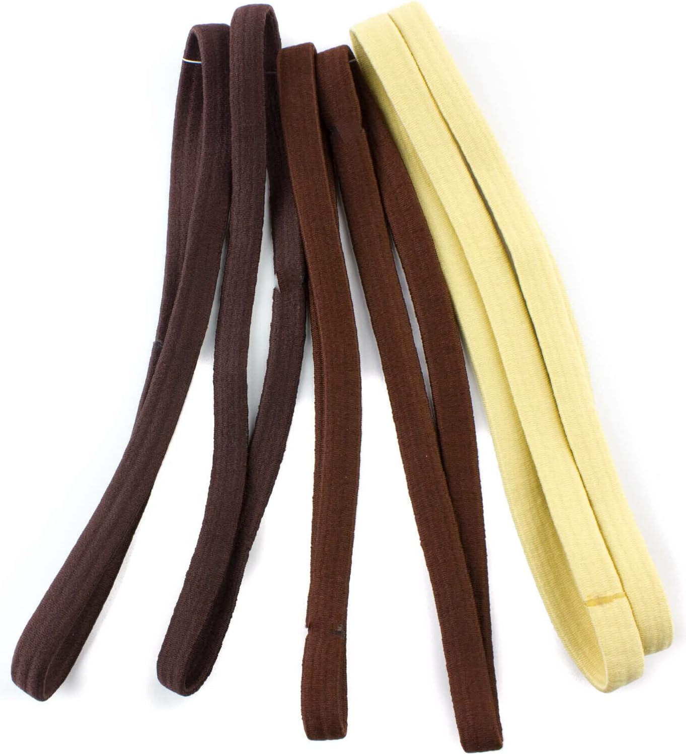 Pack of 6 unisex elastic bands 10mm (1cm)