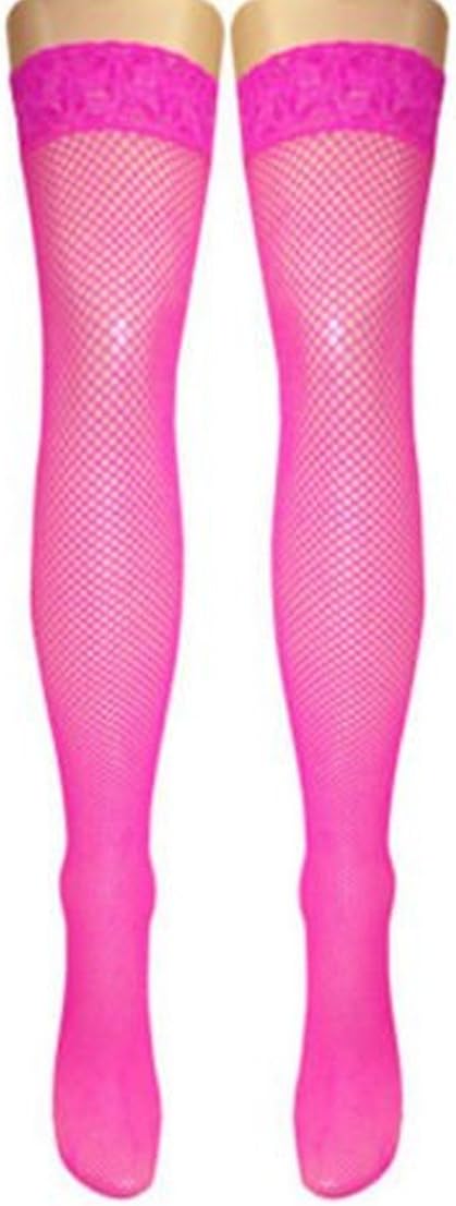 Fishnet holdups Silicon Lace Top Stocking