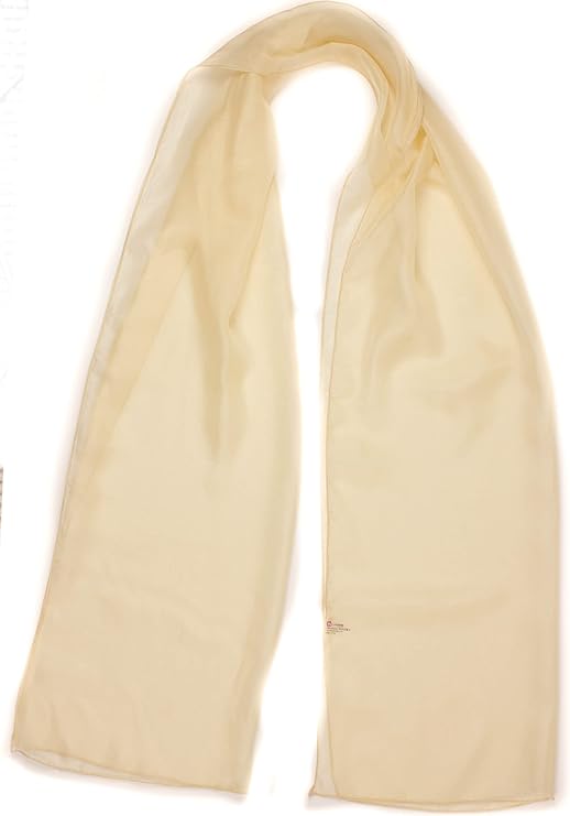 Classy plain chiffon scarf