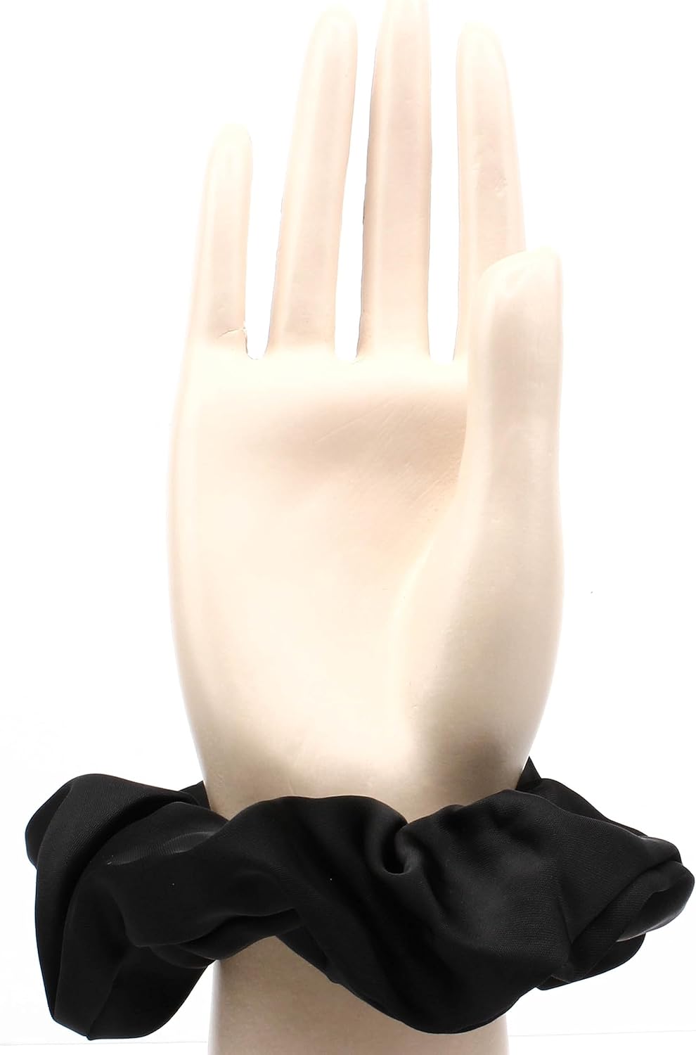 Large luxurious satin hair tie