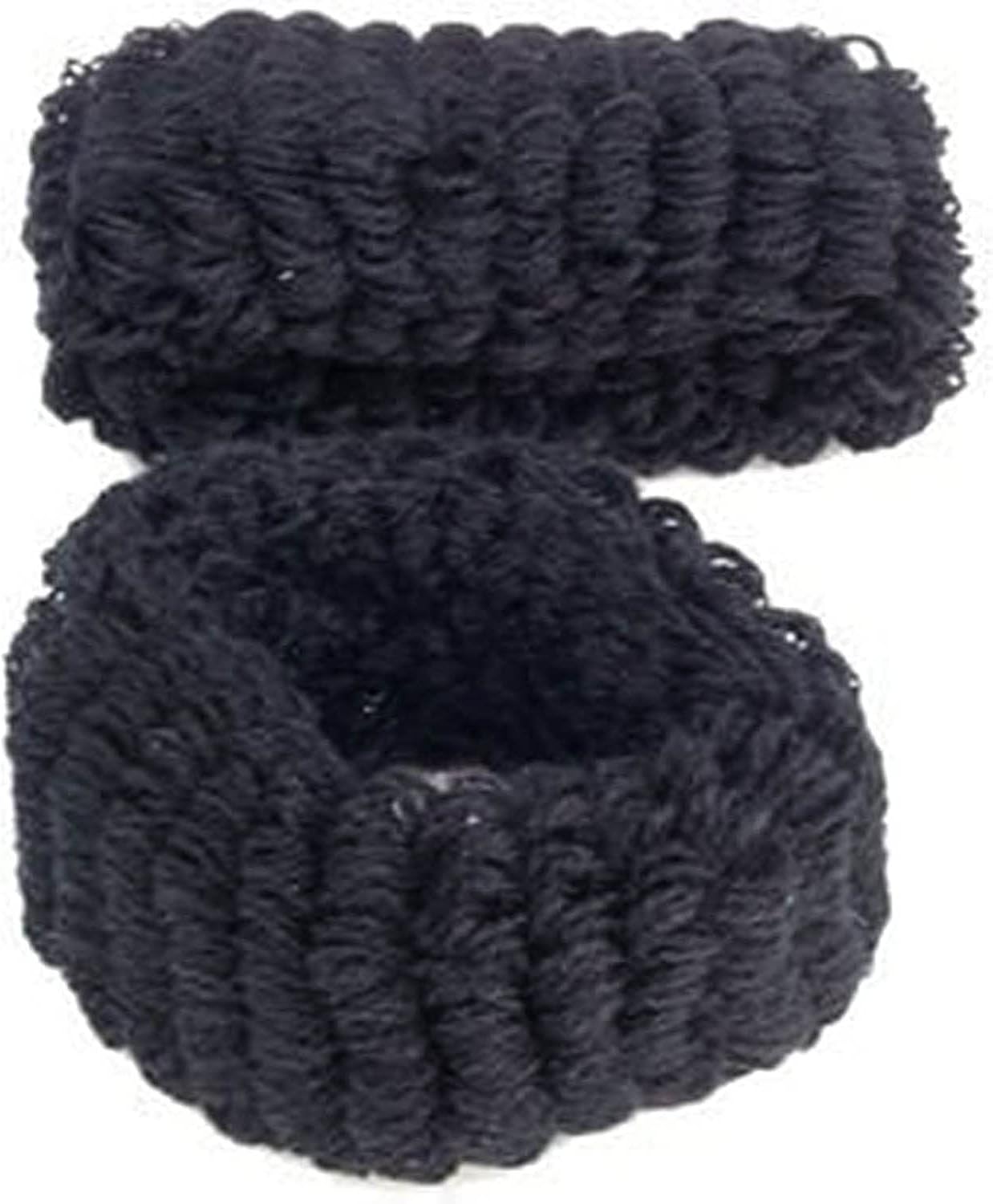 12pcs stretchy donut scrunchies