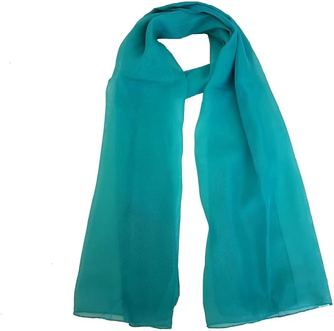 Classy plain chiffon scarf