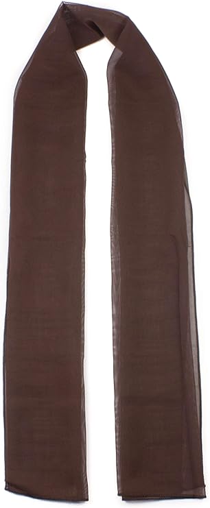 Classy plain chiffon scarf