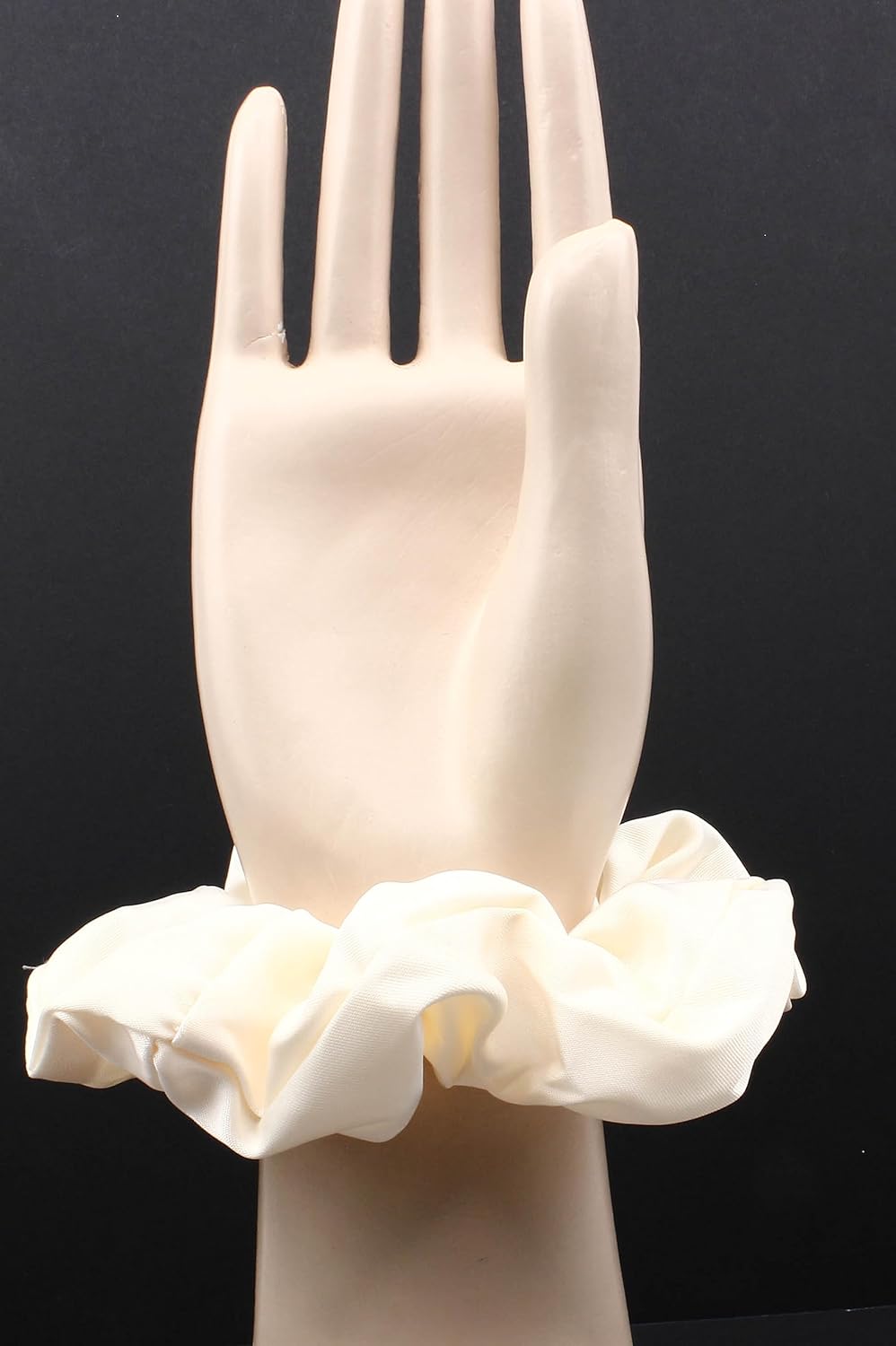 Large luxurious satin hair tie