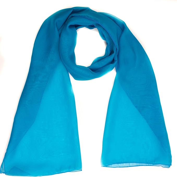 Classy plain chiffon scarf
